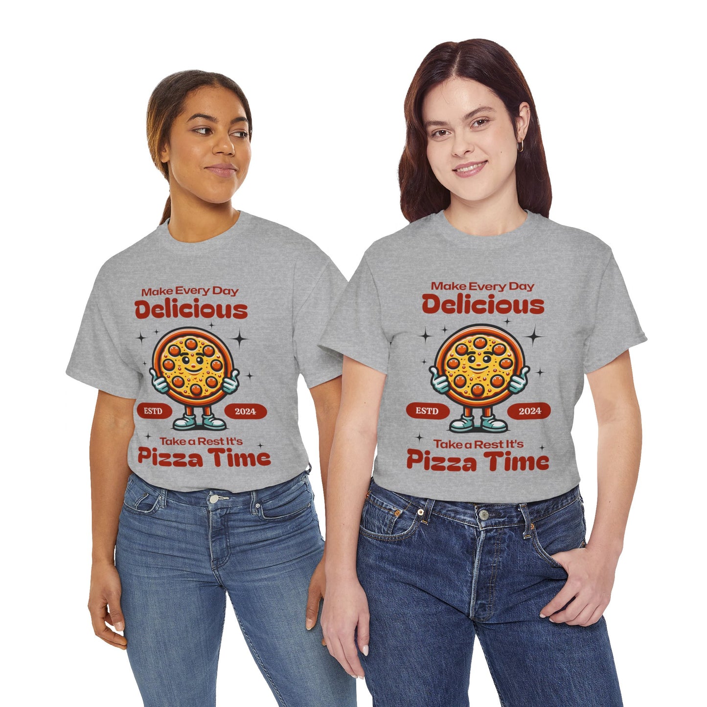 BEFF & BLUE CHEESE - Pizza (Basic Tee)