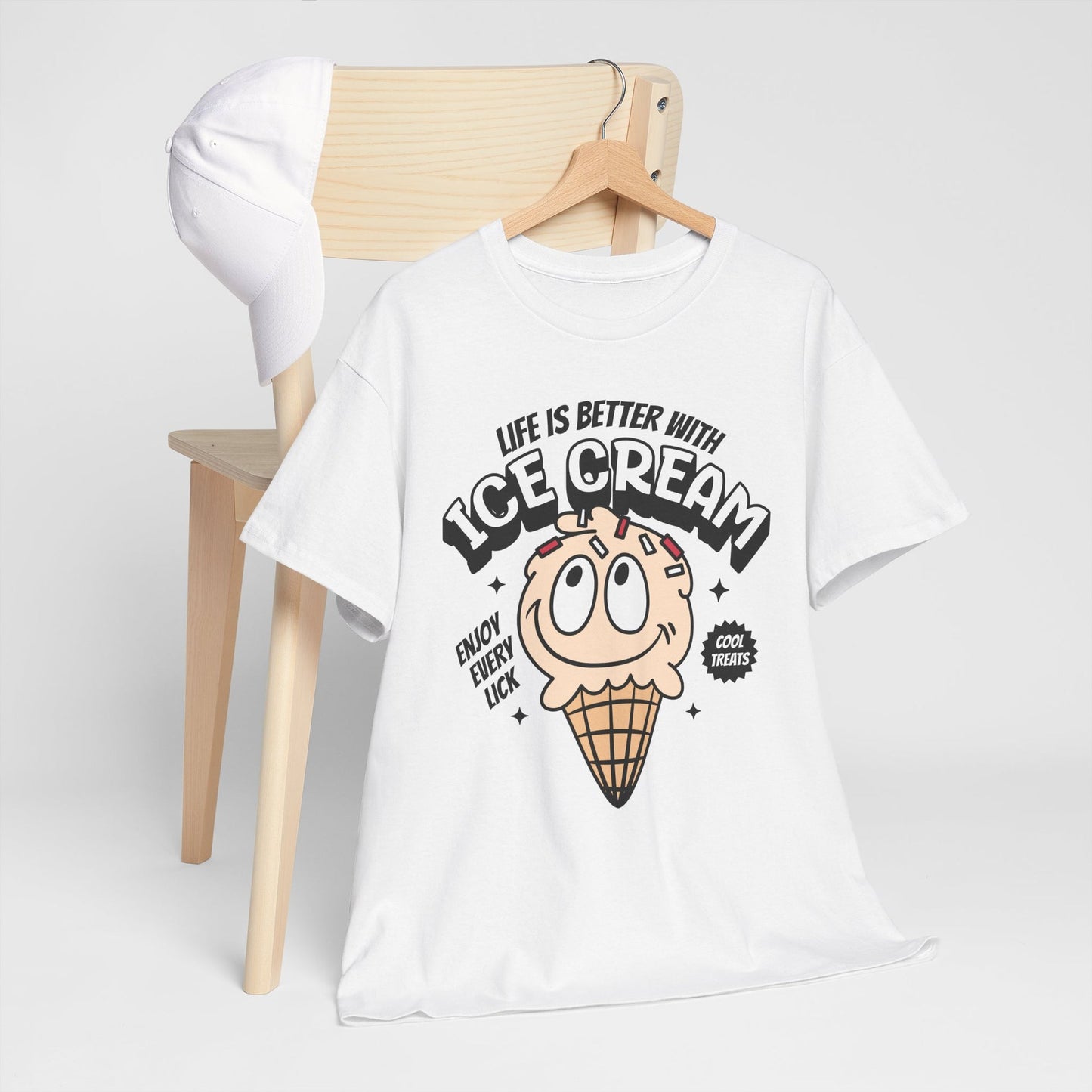 COOKIES & CREAM ICE CREAM - Dessert (Basic Tee)