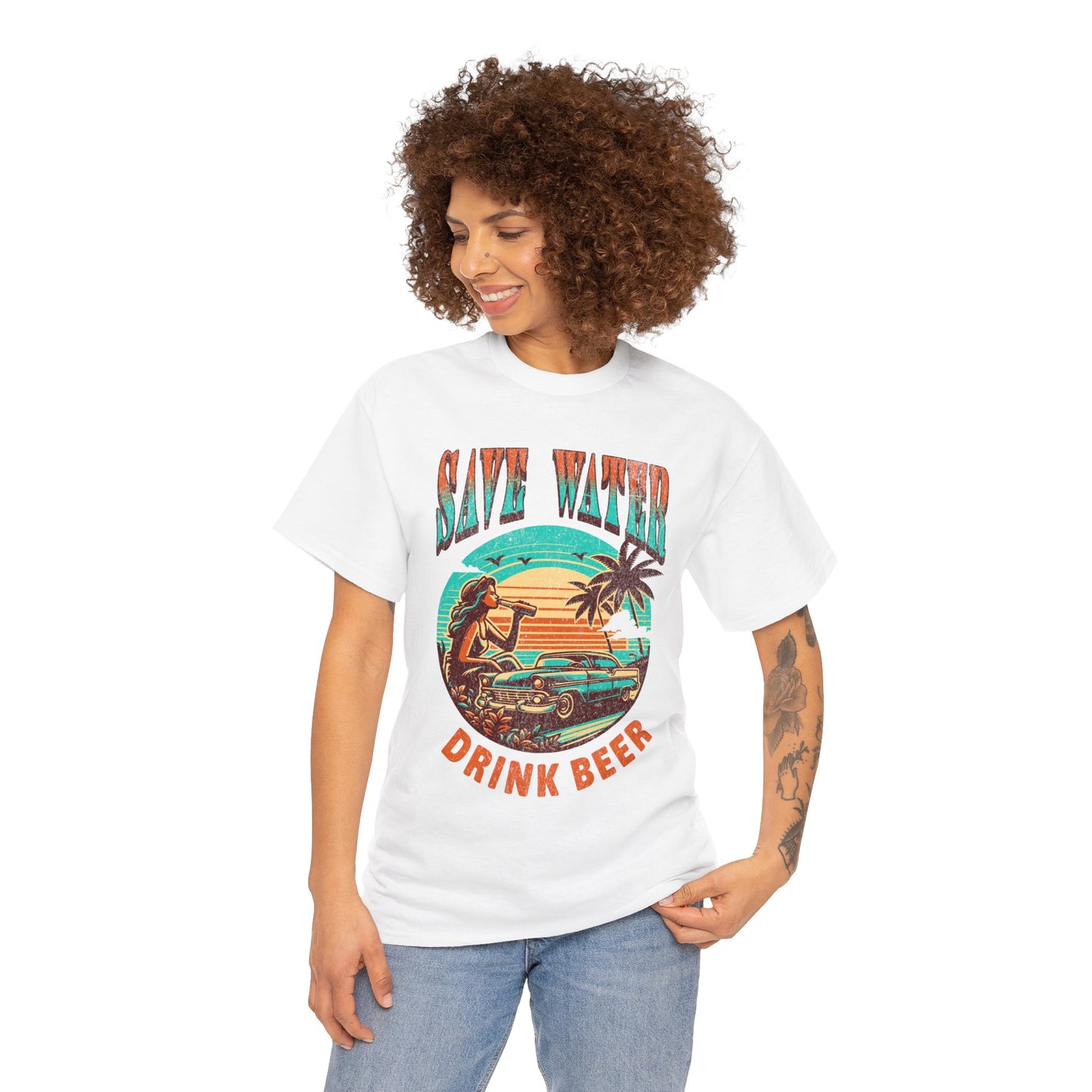 TROPICAL FRUIT BEER - Drinks (Basic Tee)