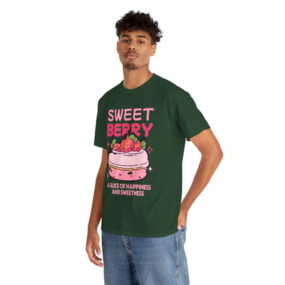 STRAWBERRY CAKE - Dessert (Basic Tee)