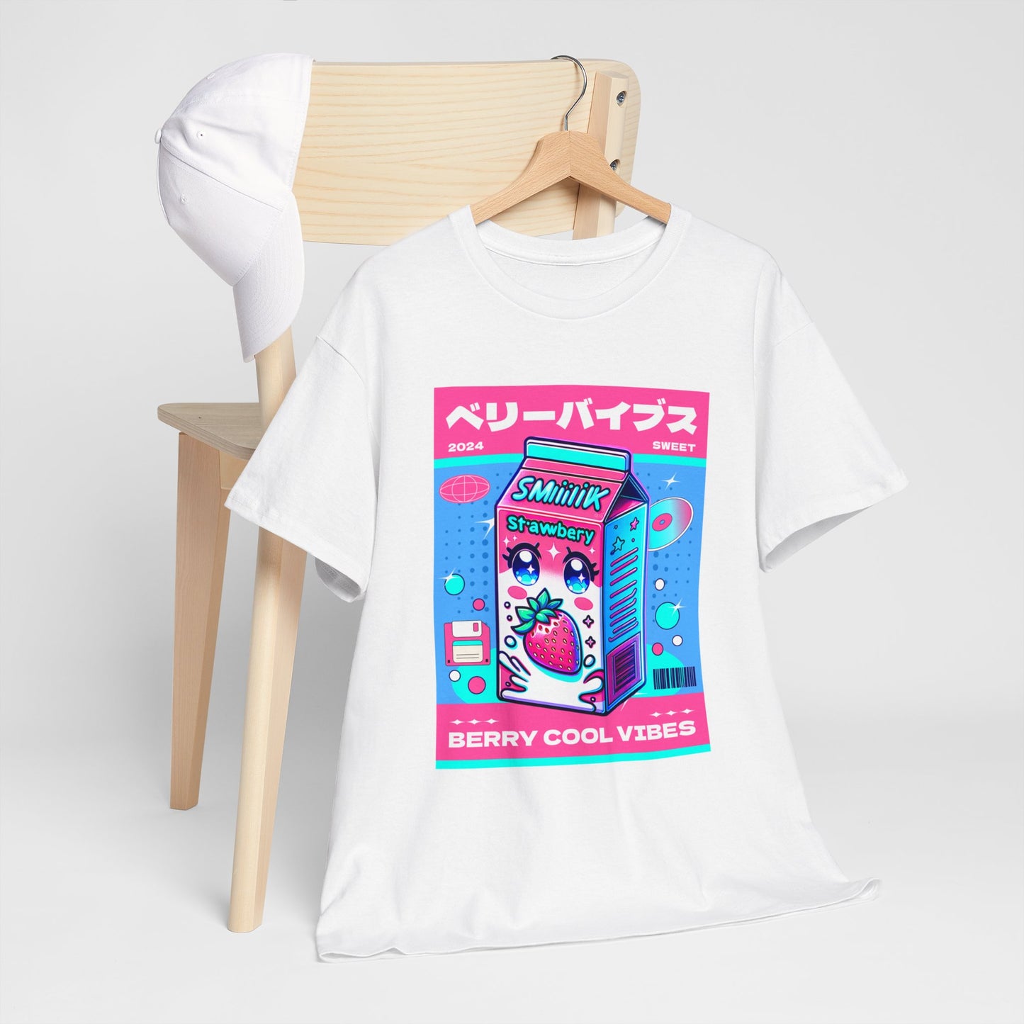 STRAWBERRY MILK - Drinks (Basic Tee)