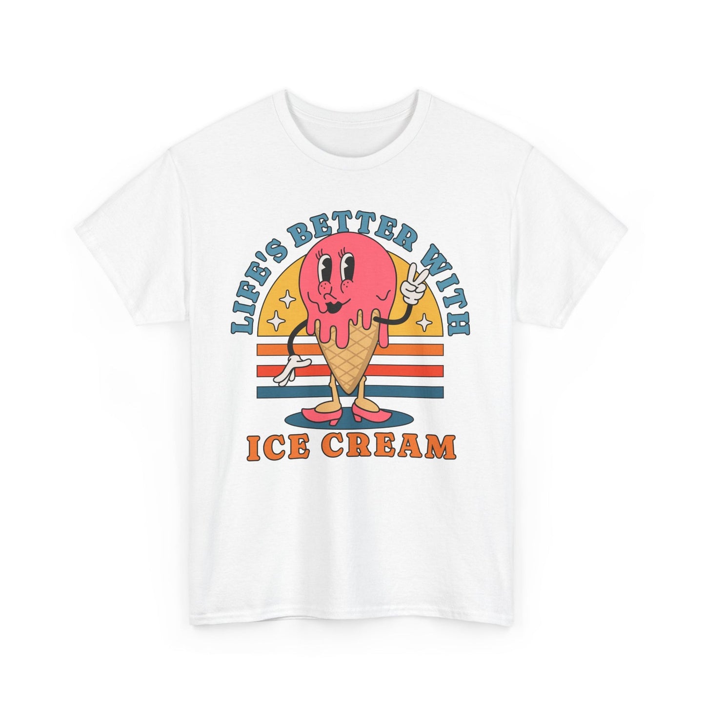 STRAWBERRY ICE CREAM - Dessert (Basic Tee)