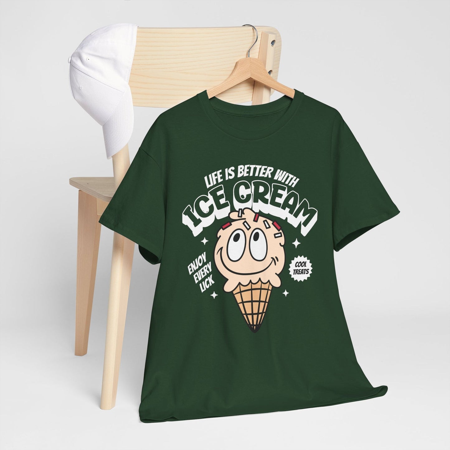 COOKIES & CREAM ICE CREAM - Dessert (Basic Tee)