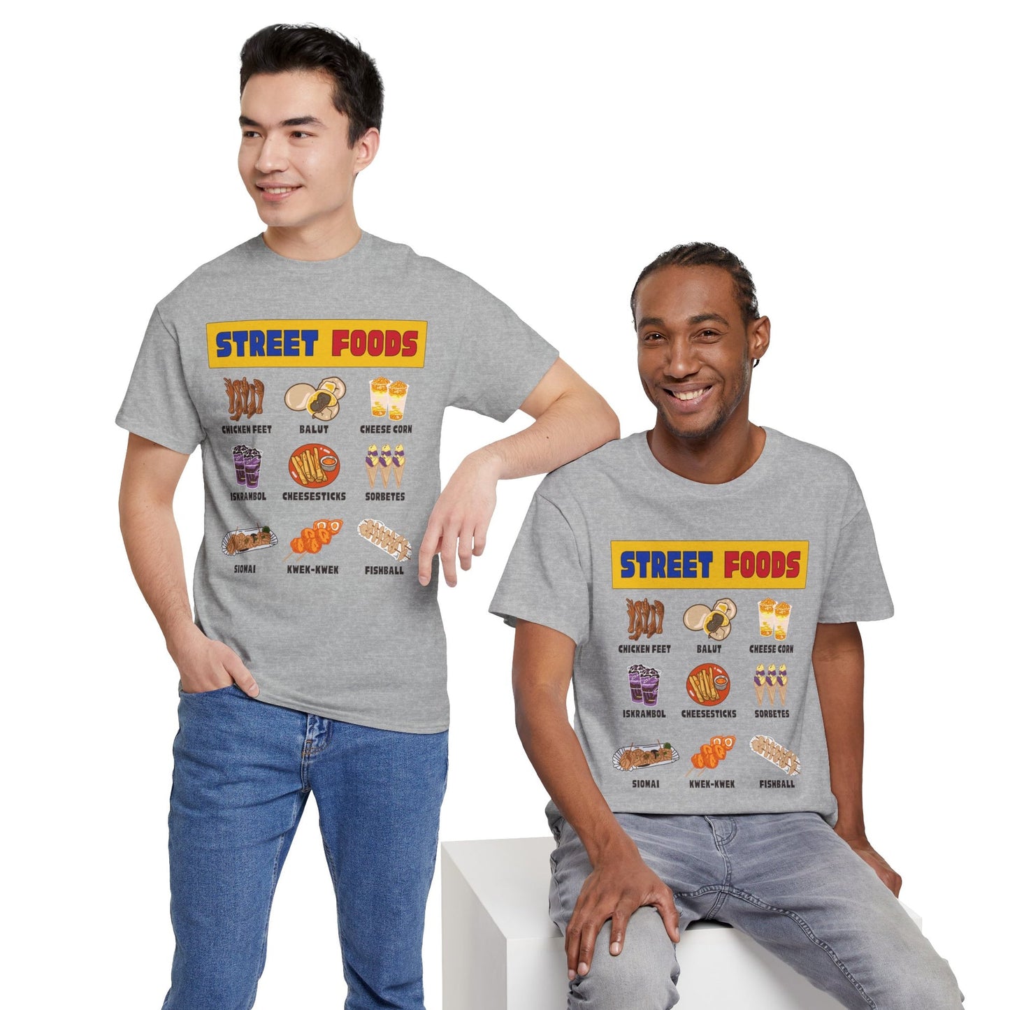 PINOY STREET FOODS 2 - Filipino Food (Basic Tee)