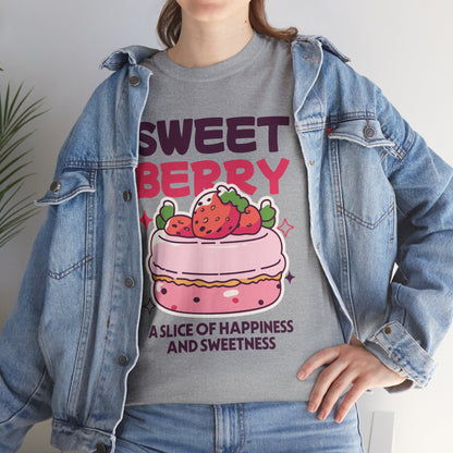 STRAWBERRY CAKE - Dessert (Basic Tee)