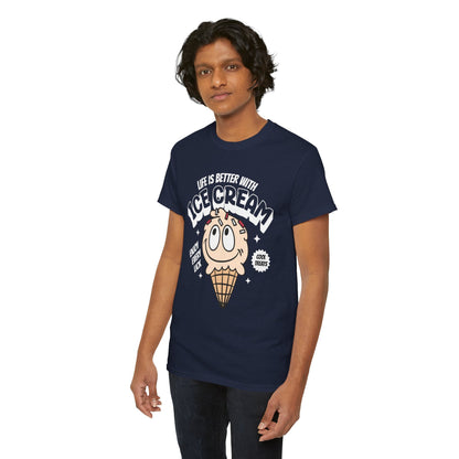 COOKIES & CREAM ICE CREAM - Dessert (Basic Tee)