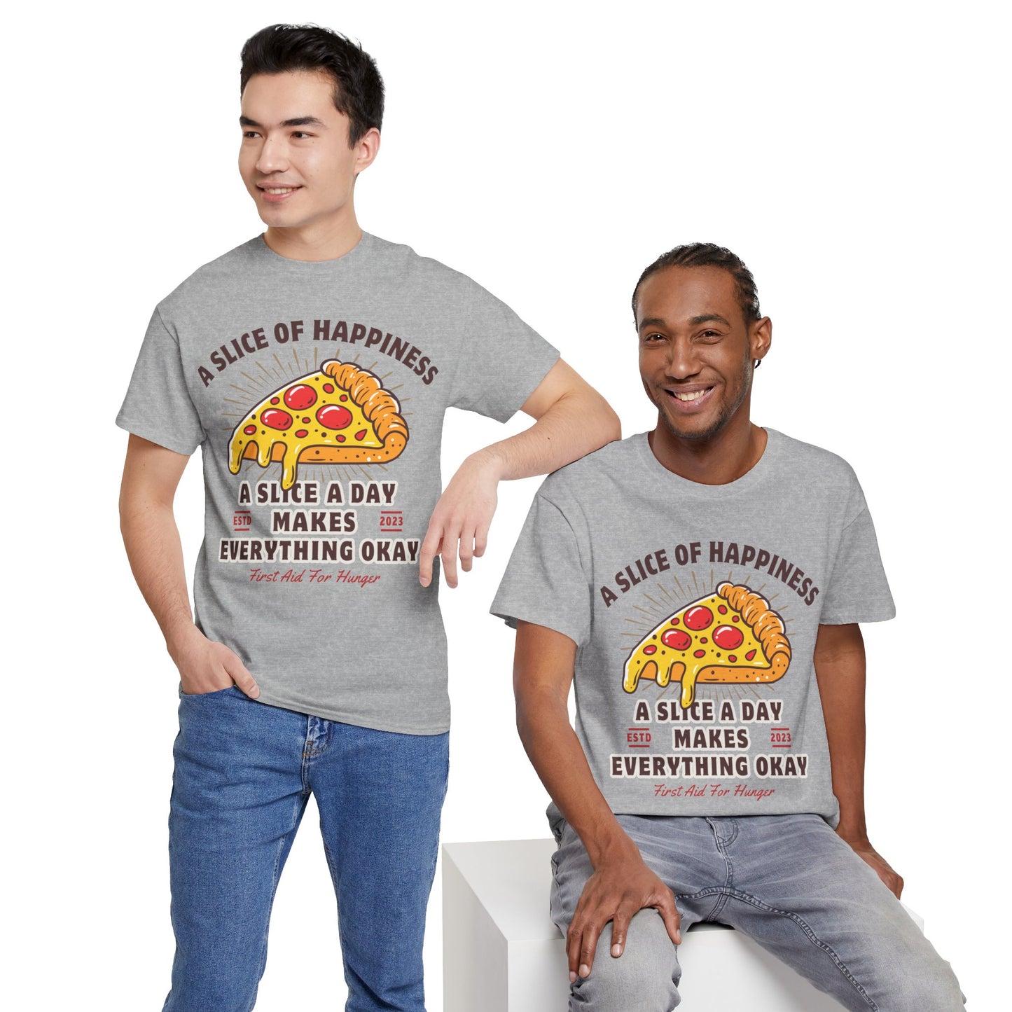 MEDITERRANEAN - Pizza (Basic Tee)