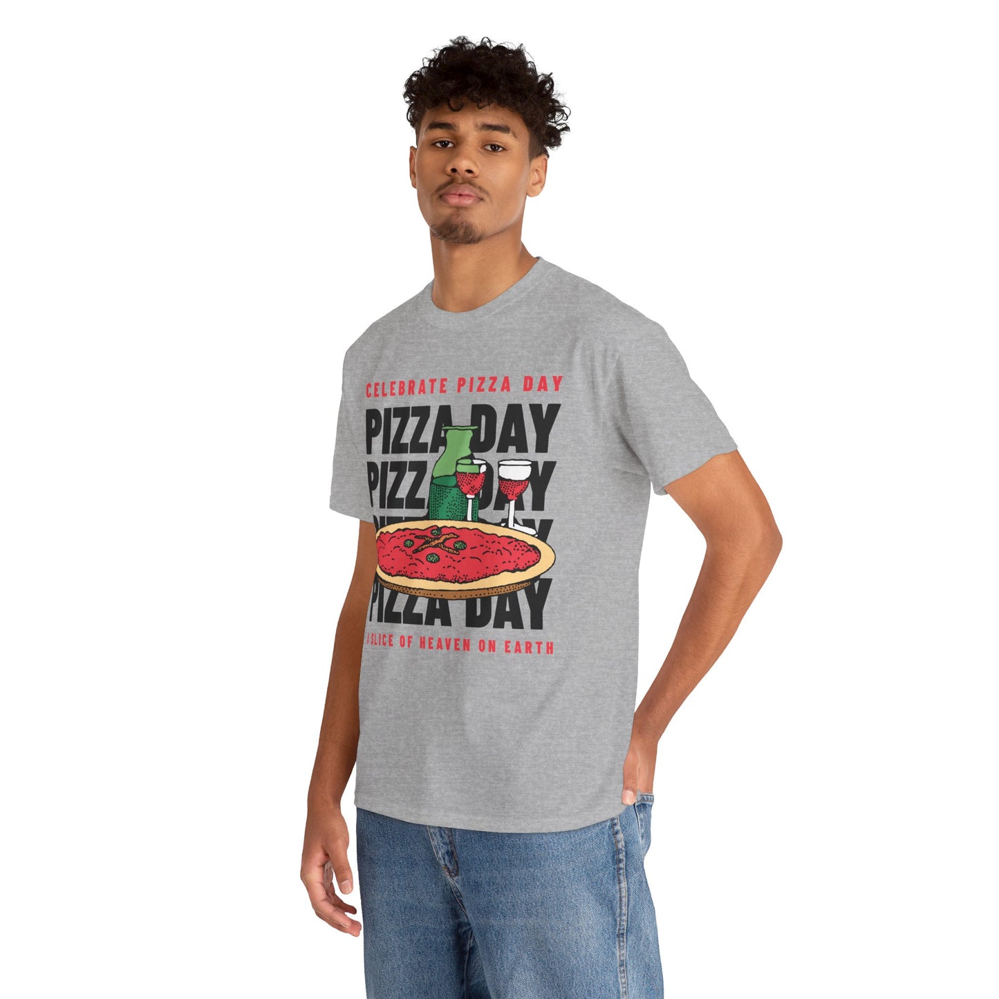 SALAMI & PEPPERS - Pizza (Basic Tee)