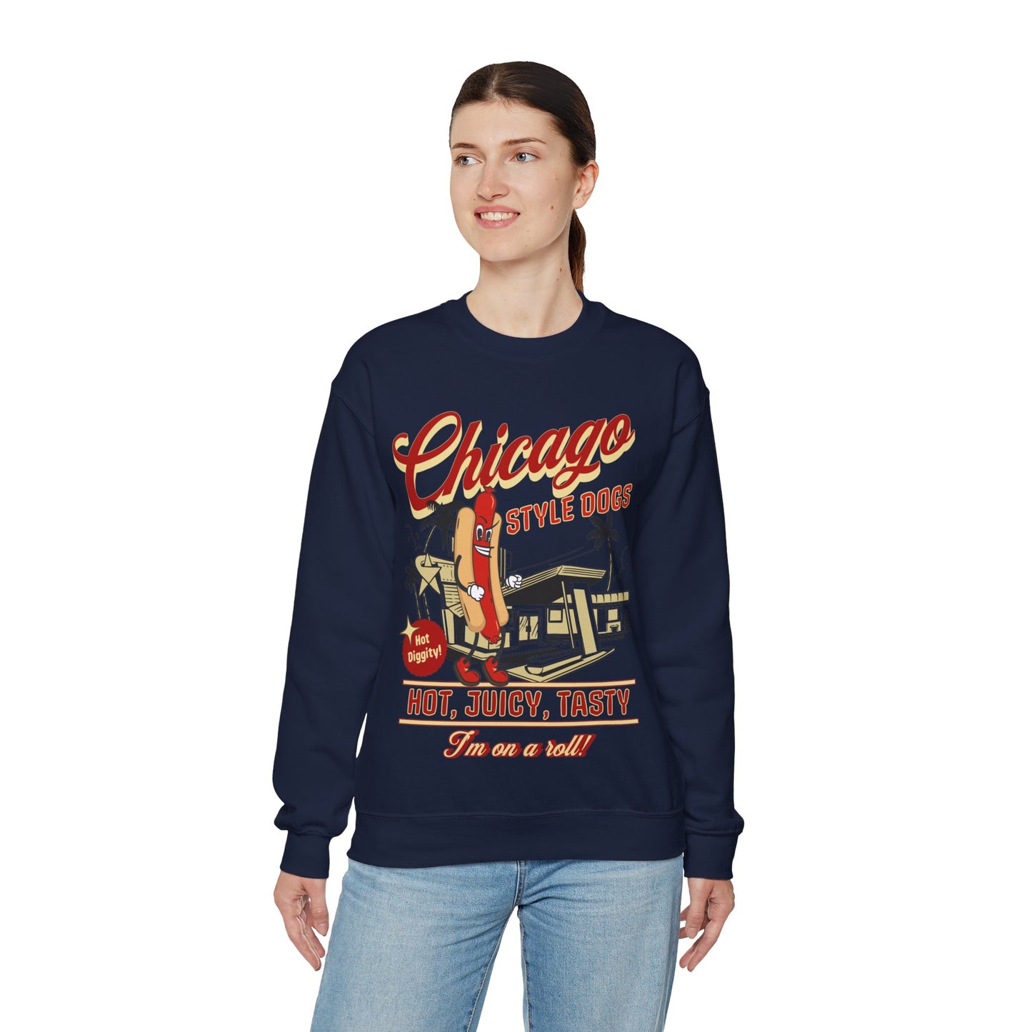 CHICAGO STYLE HOTDOG - Hotdog (Sweatshirt)