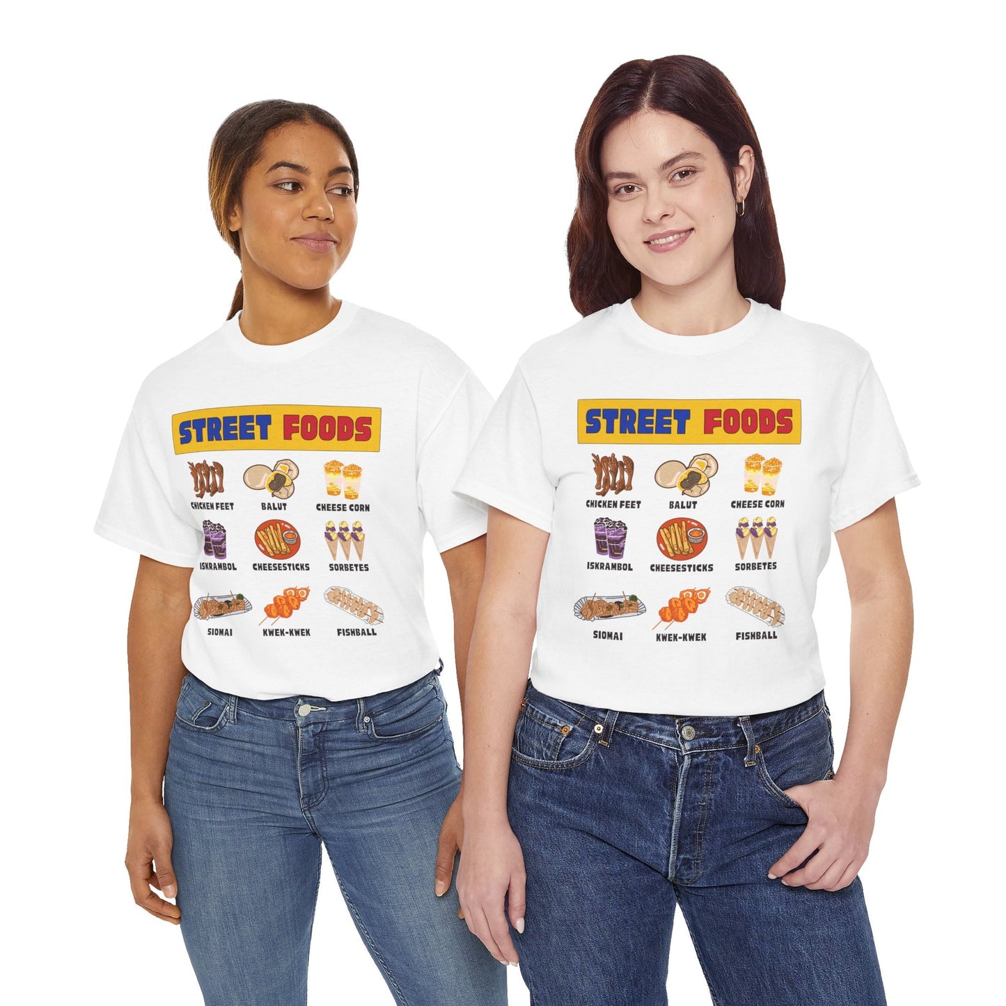 PINOY STREET FOODS 2 - Filipino Food (Basic Tee)
