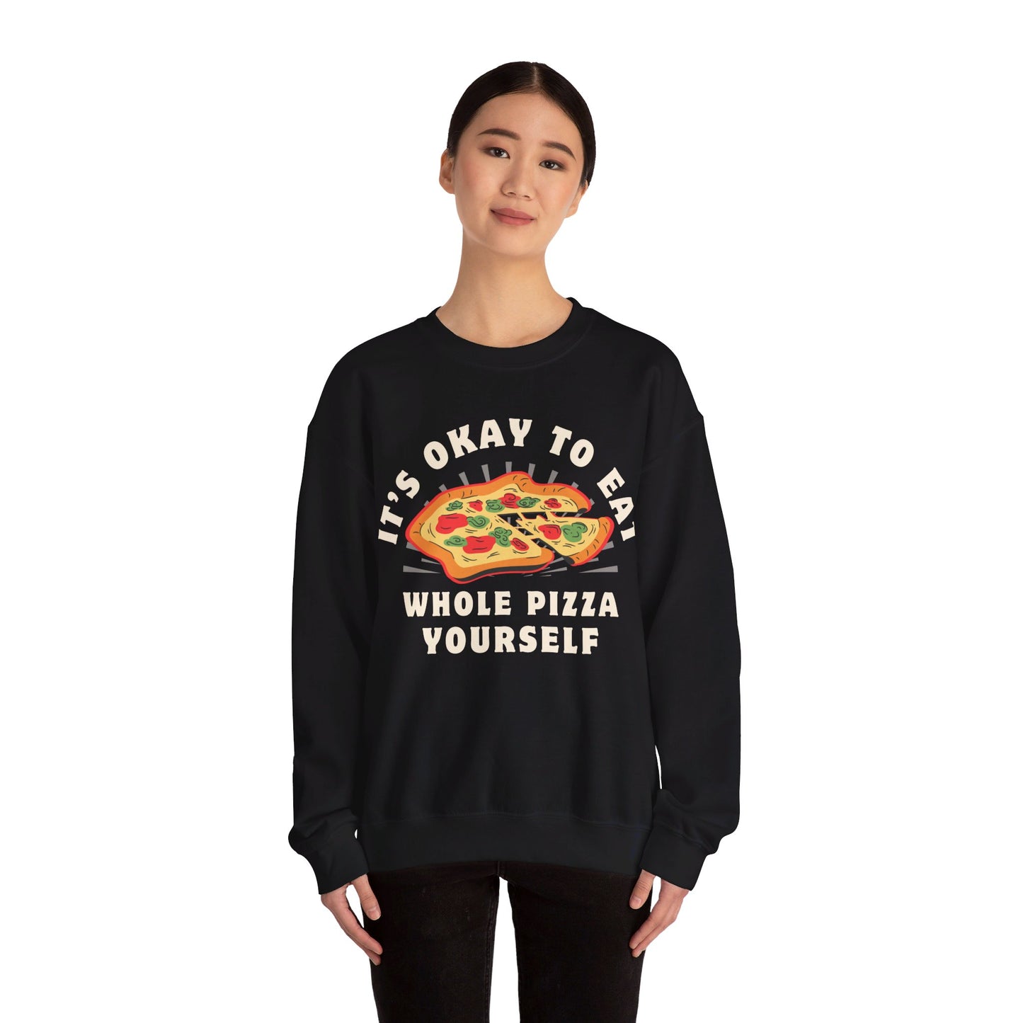 TACO PIZZA - Pizza (Sweatshirt)