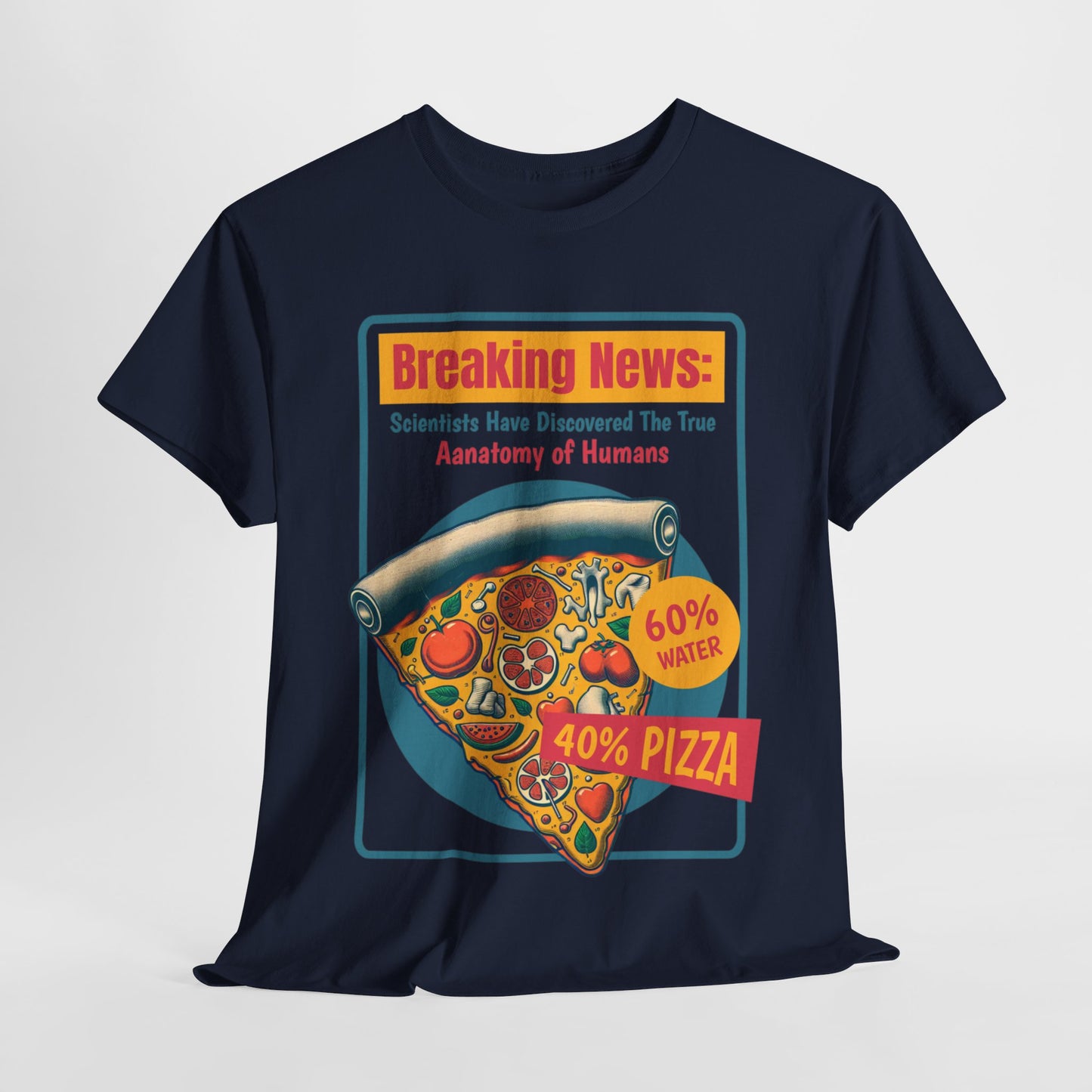 SMOKED SALMON - Pizza (Basic Tee)