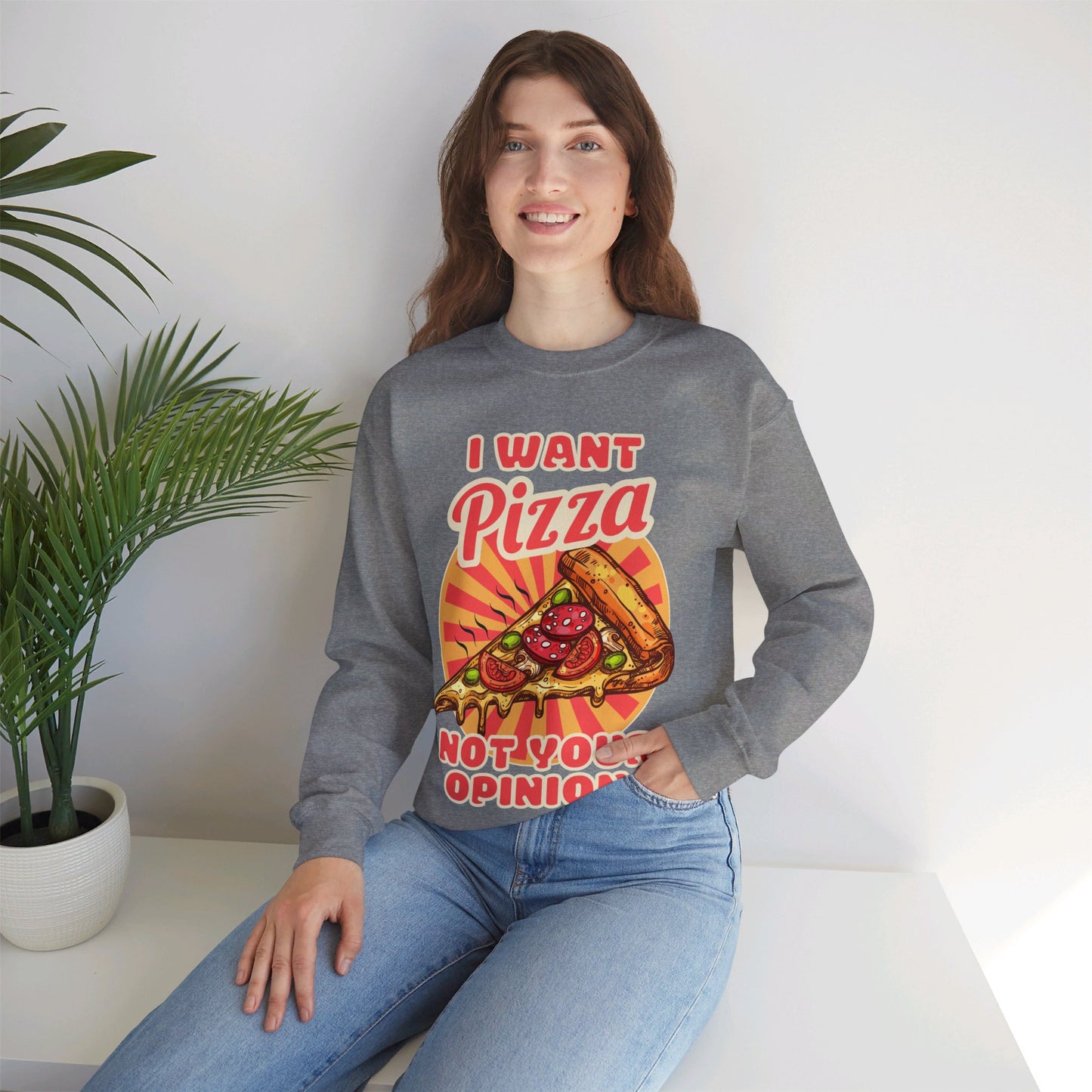 BBQ CHICKEN - Pizza (Sweatshirt)