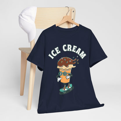 CHOCOLATE ICE CREAM - Dessert (Basic Tee)