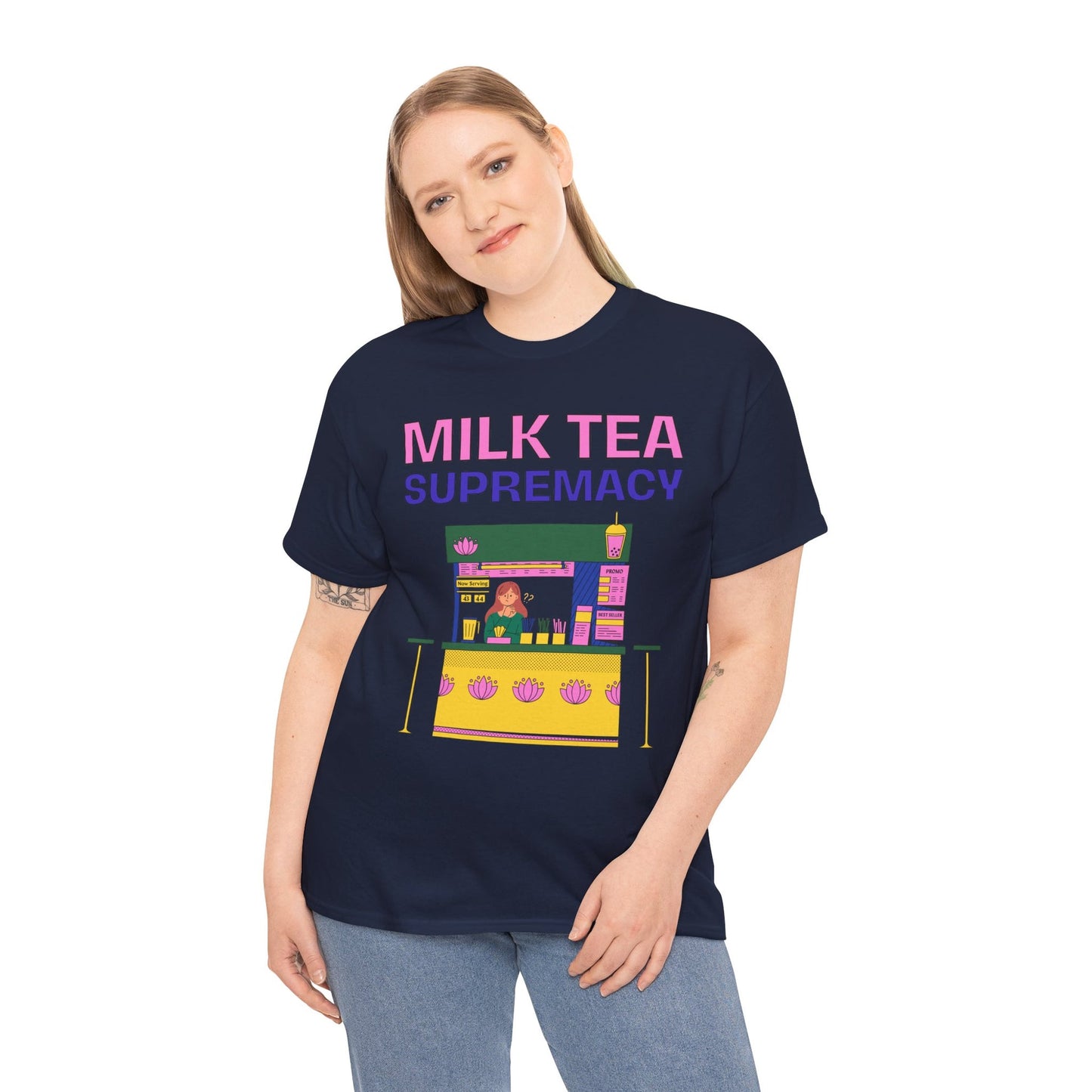 CARAMEL MILK TEA - Drinks (Basic Tee)