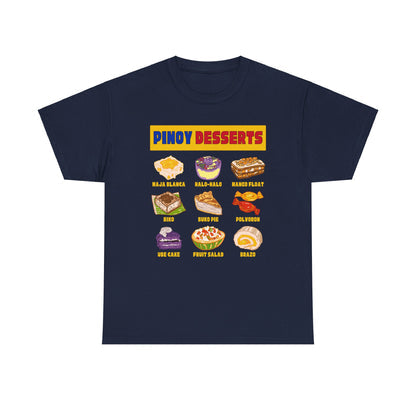 PINOY DESSERTS - Filipino Food (Basic Tee)