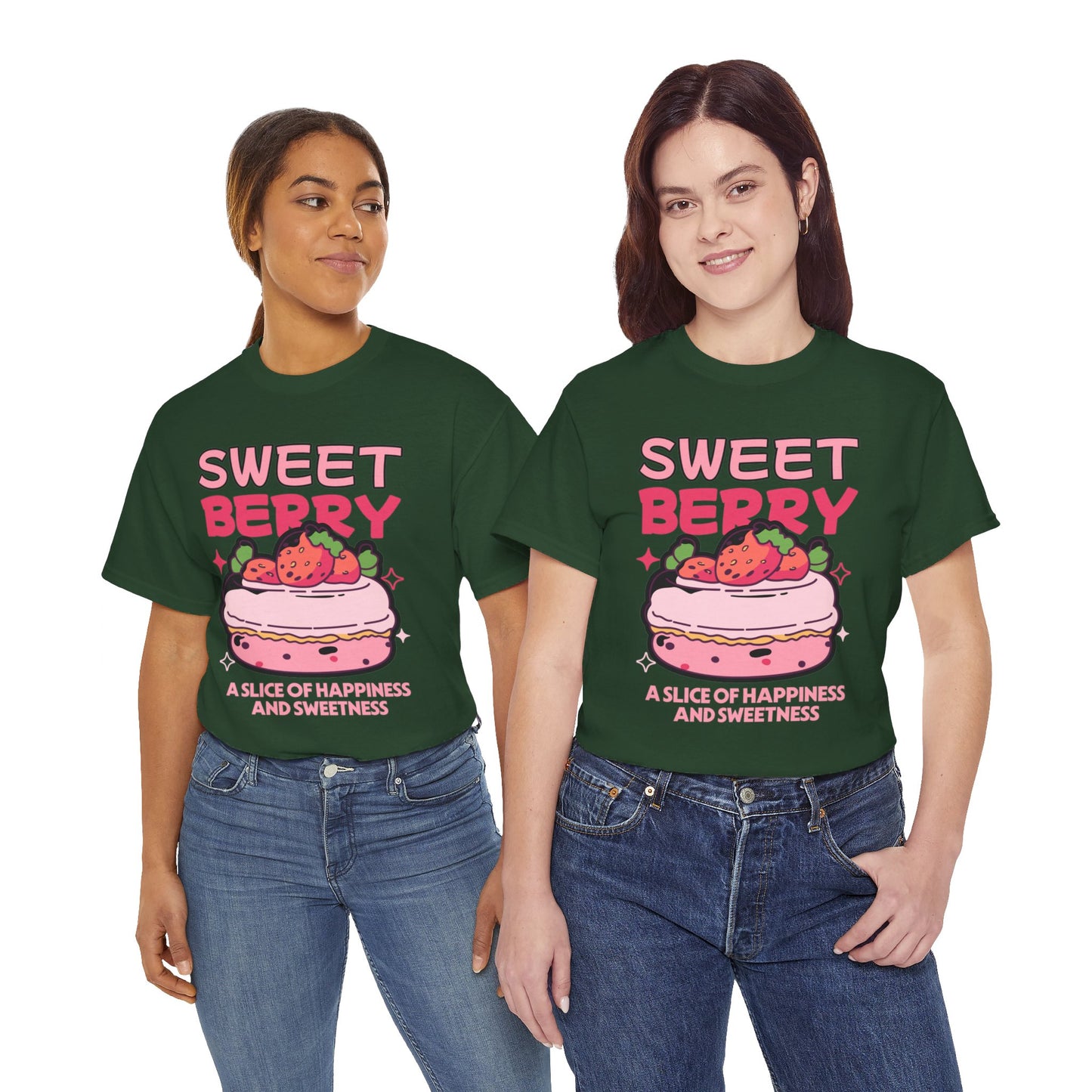 STRAWBERRY CAKE - Dessert (Basic Tee)