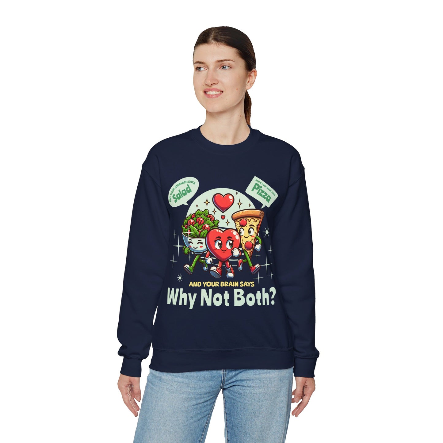 VEGAN PIZZA - Vegan (Sweatshirt)