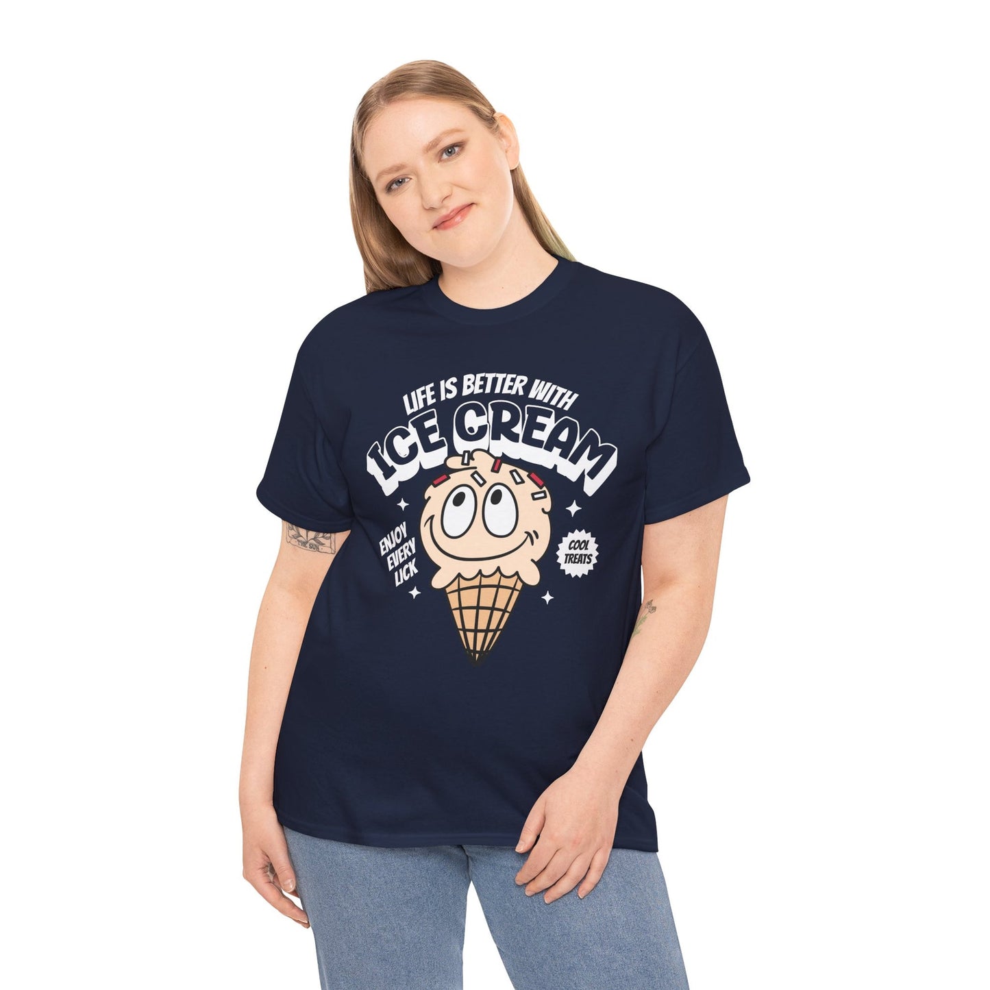 COOKIES & CREAM ICE CREAM - Dessert (Basic Tee)