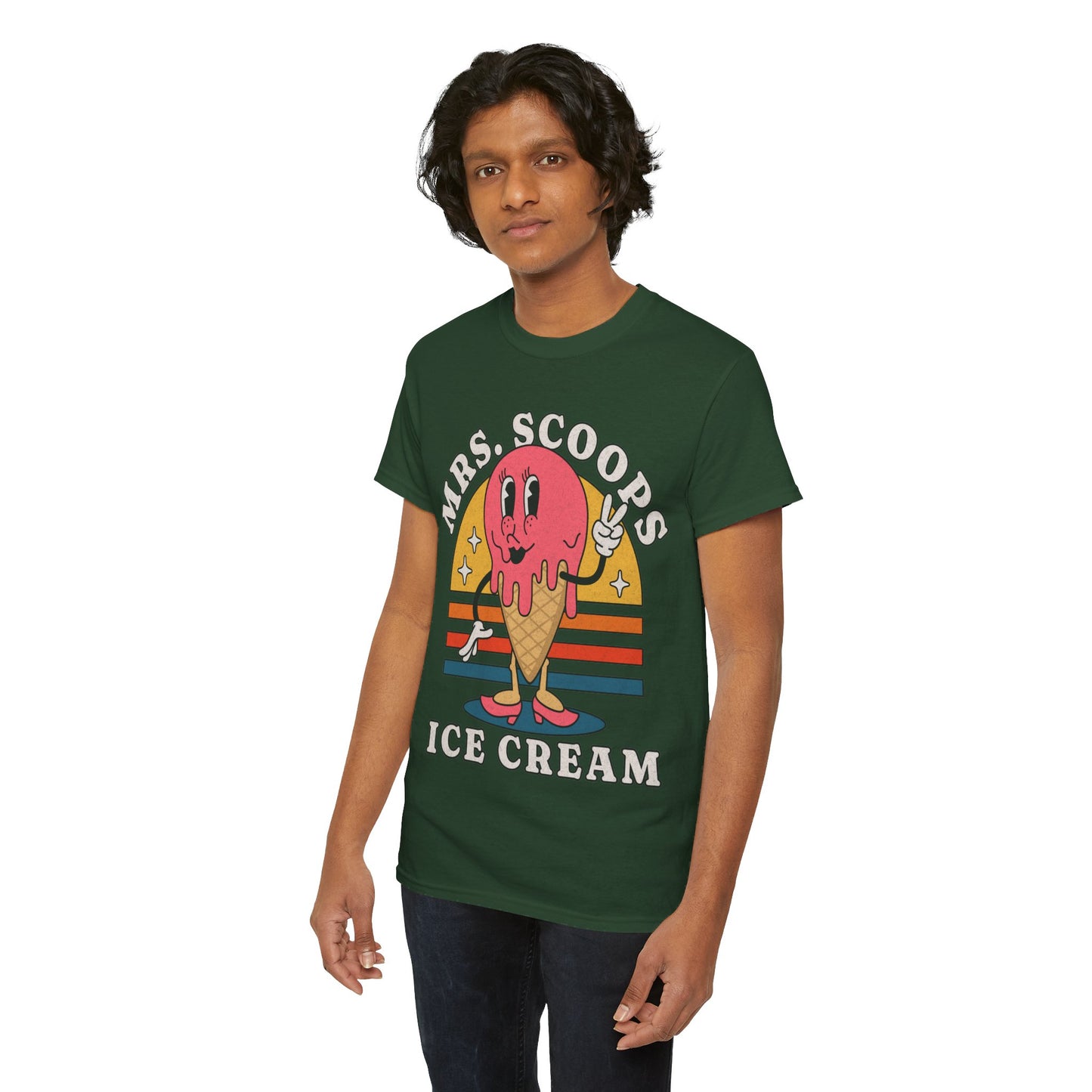 STRAWBERRY ICE CREAM - Dessert (Basic Tee)