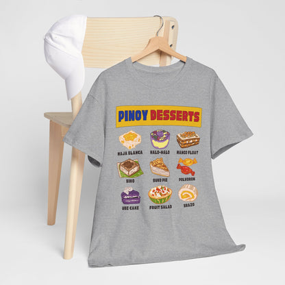 PINOY DESSERTS - Filipino Food (Basic Tee)