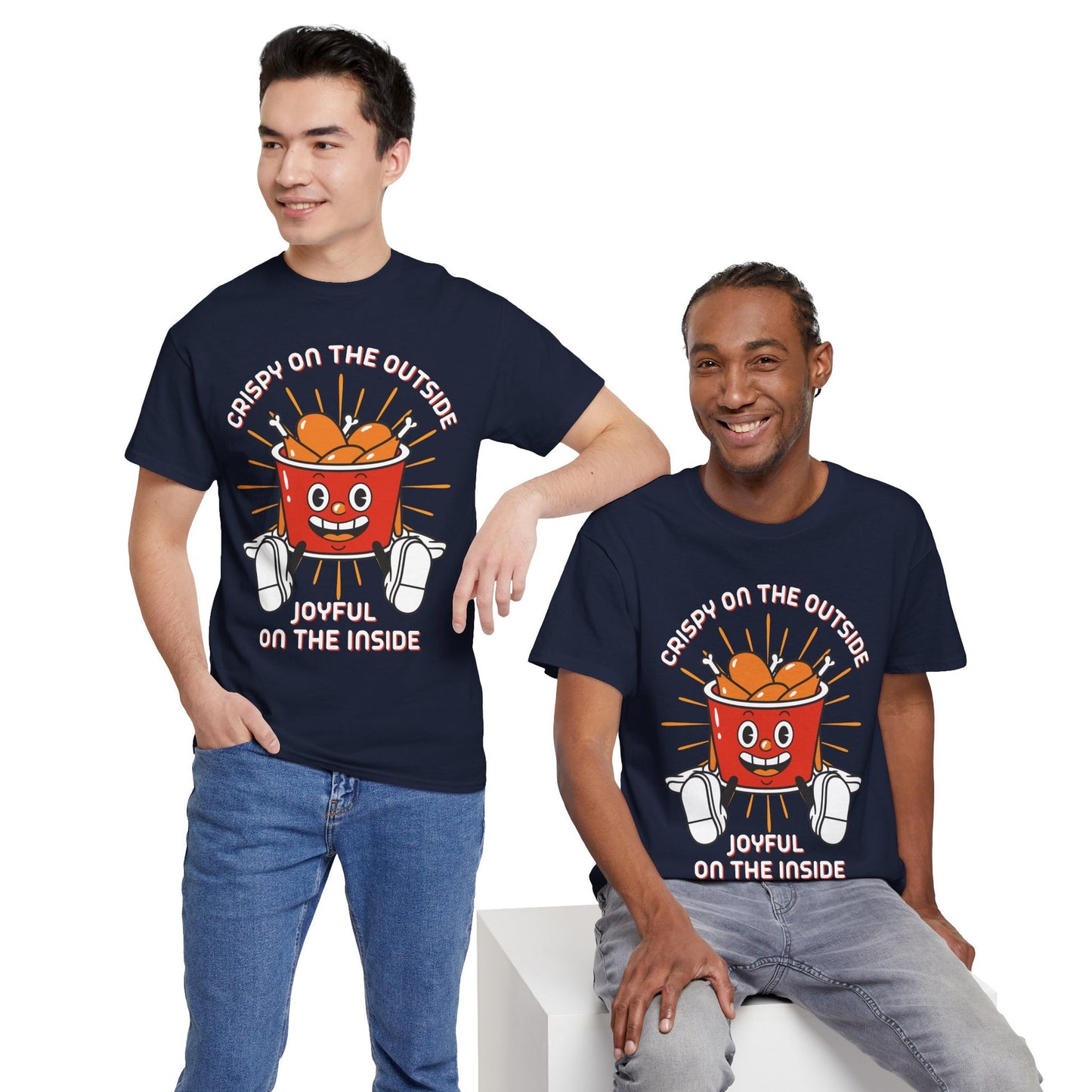 FRIED CHICKEN BUCKET - Filipino Food (Basic Tee)