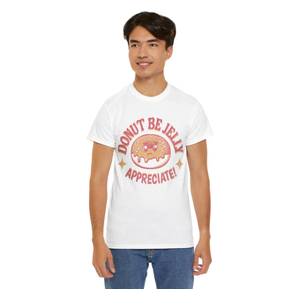 CHOCOLATE FROSTED DONUT - Dessert (Basic Tee)