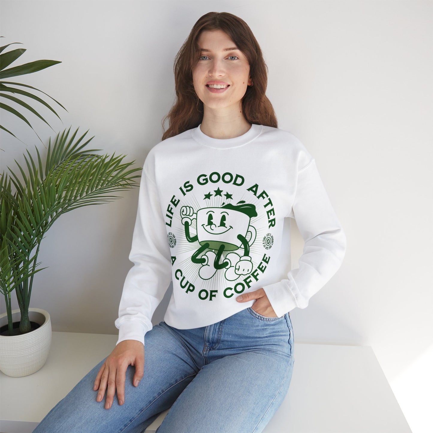 COFFEE EGG - Coffee (Sweatshirt)