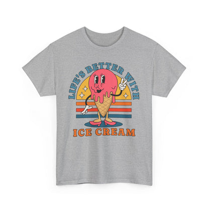 STRAWBERRY ICE CREAM - Dessert (Basic Tee)