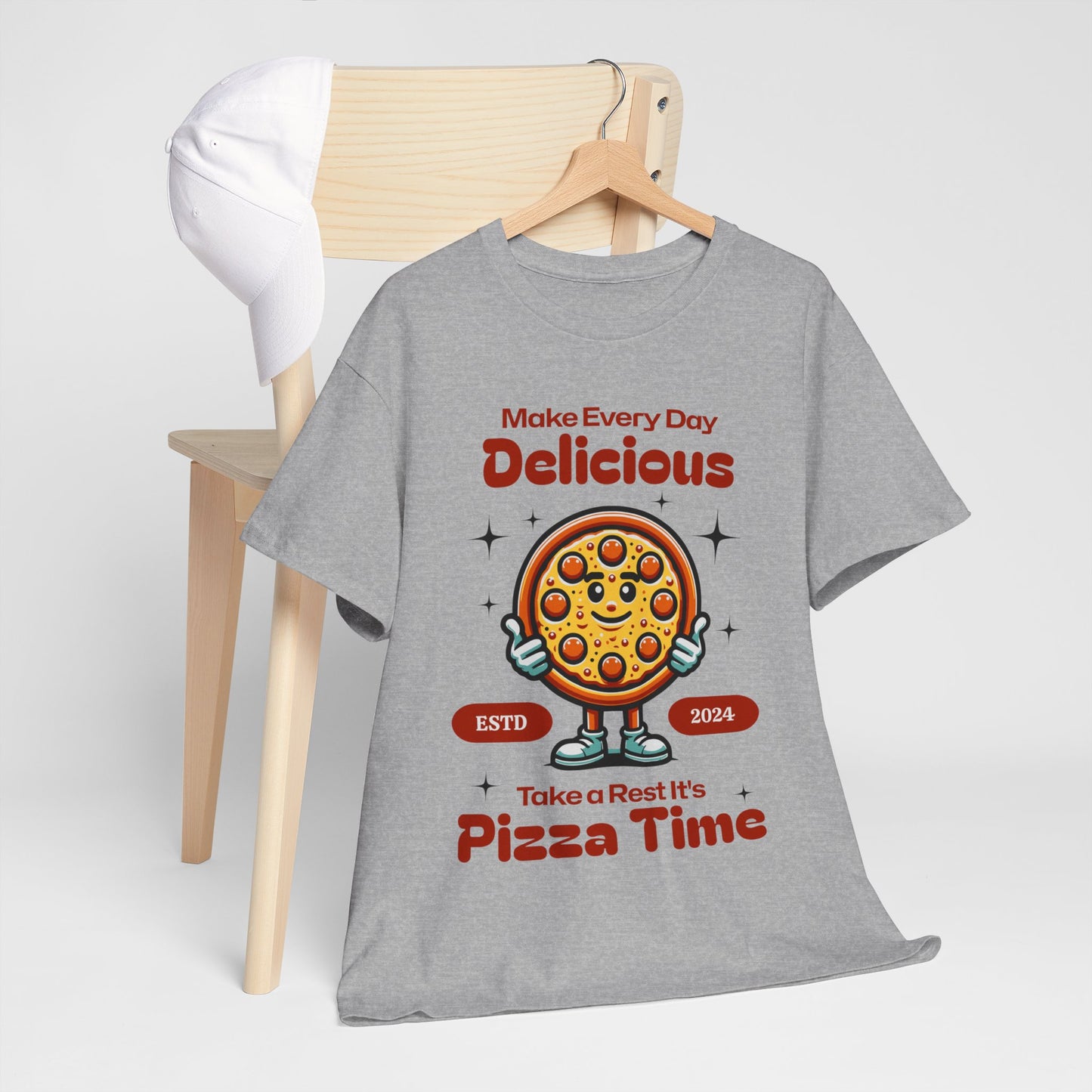 BEFF & BLUE CHEESE - Pizza (Basic Tee)