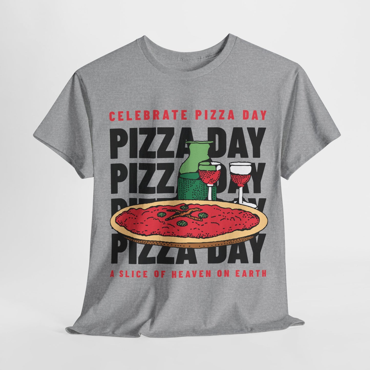 SALAMI & PEPPERS - Pizza (Basic Tee)