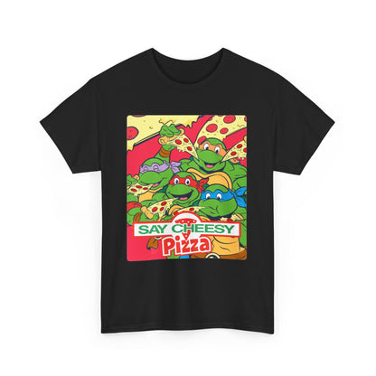 BEEF & BROCCOLI - Pizza (Basic Tee)