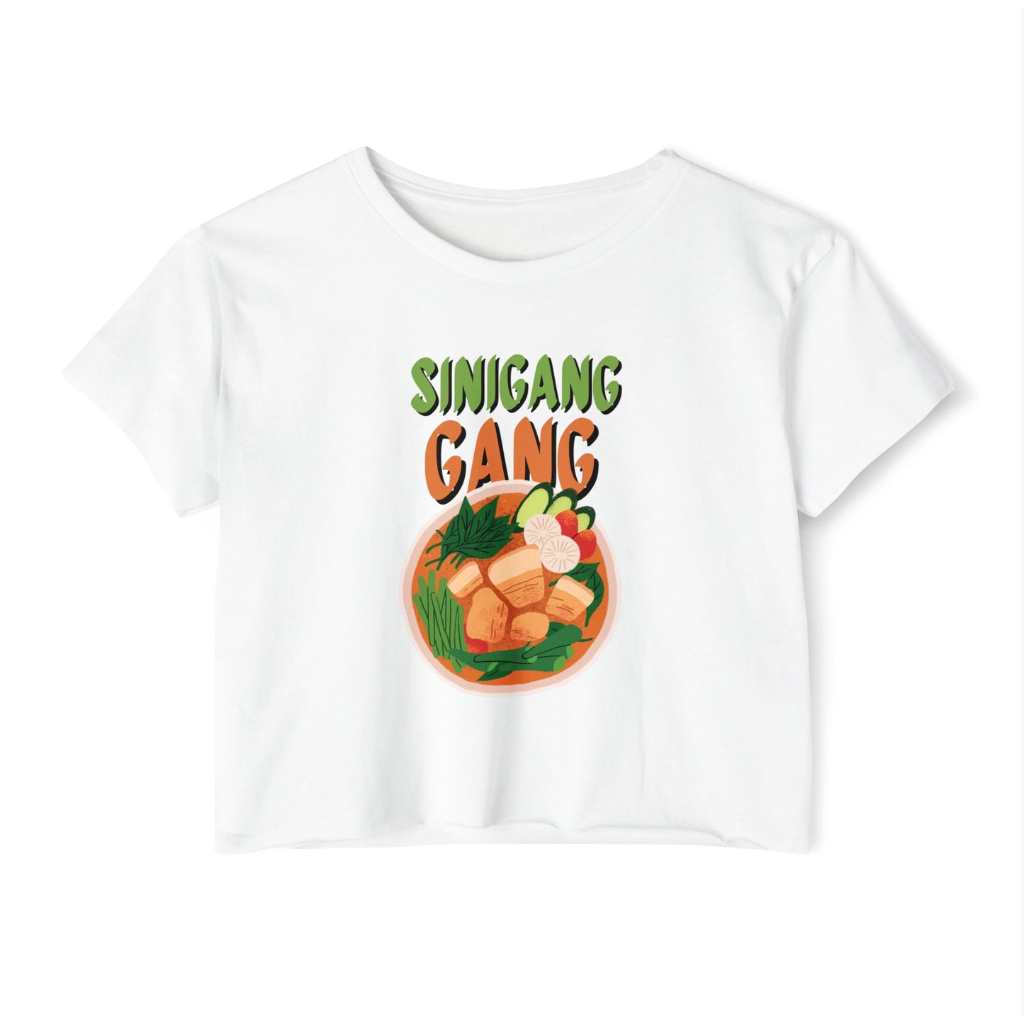 SINIGANG NA BABOY - Filipino Food (Crop Top)