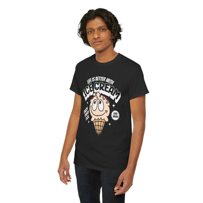 COOKIES & CREAM ICE CREAM - Dessert (Basic Tee)