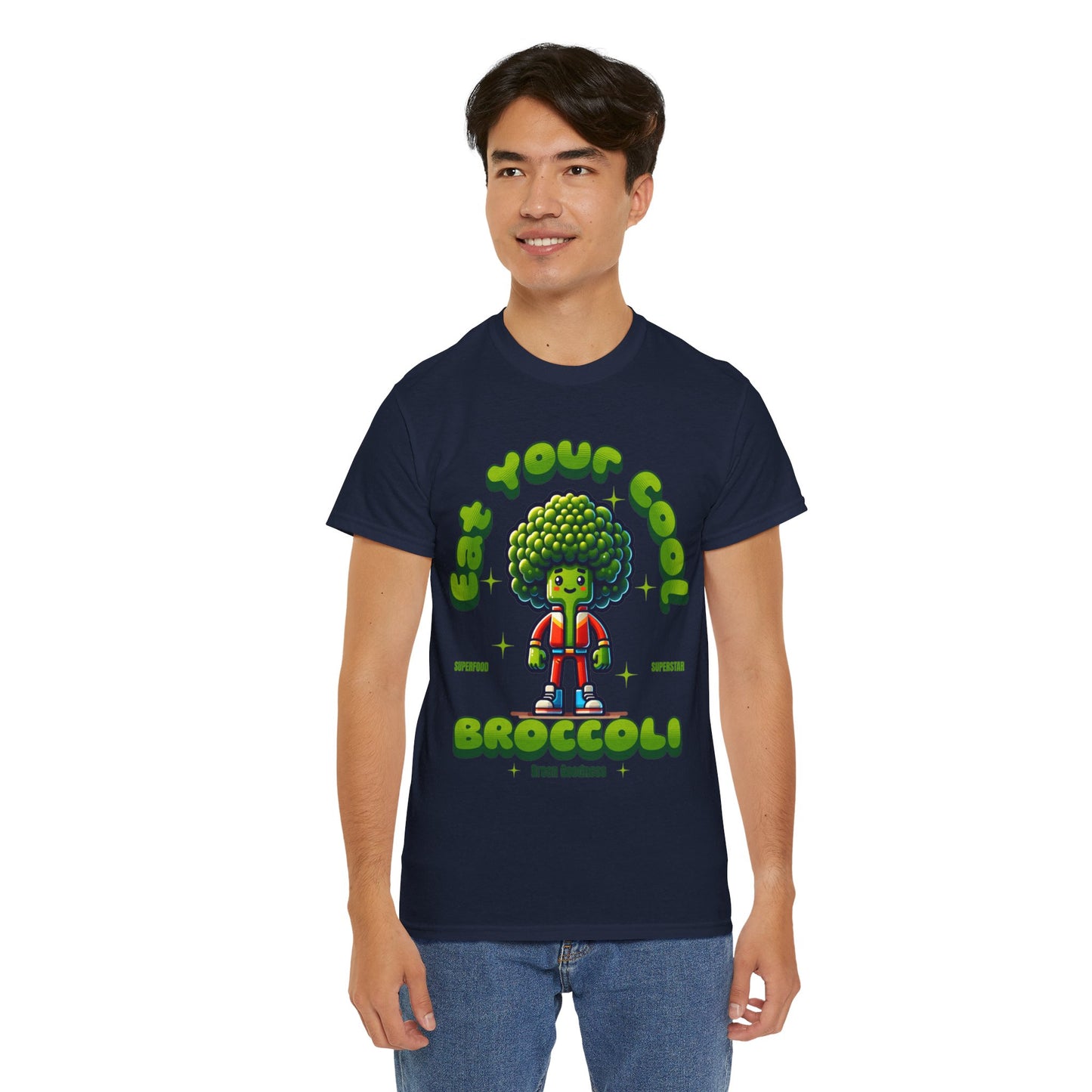 BROCCOLI STIR-FRY - Vegan (Basic Tee)