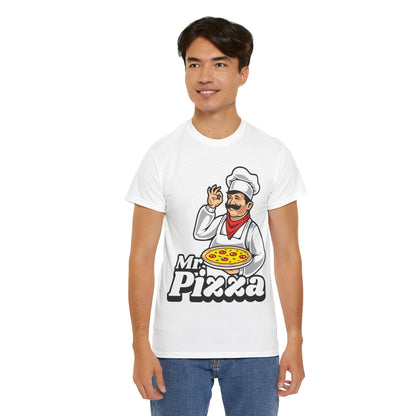 GARLIC CHICKEN - Pizza (Basic Tee)