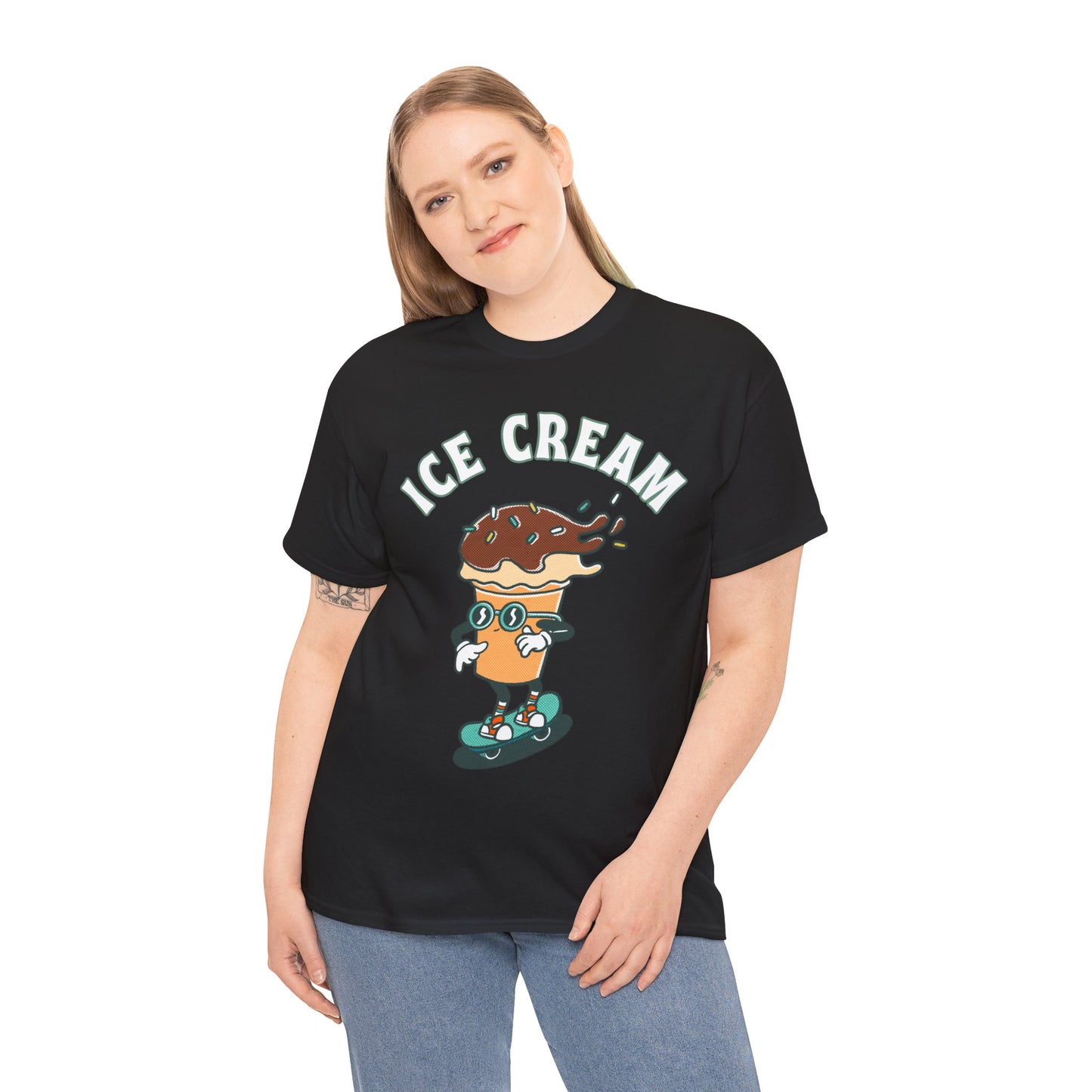 CHOCOLATE ICE CREAM - Dessert (Basic Tee)