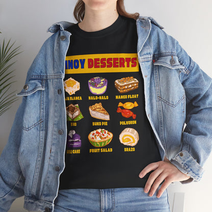 PINOY DESSERTS - Filipino Food (Basic Tee)