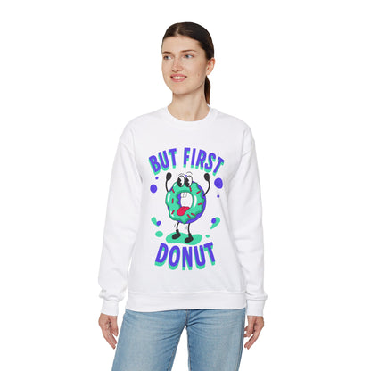 VANILLA FROSTED DONUT - Dessert (Sweatshirt)