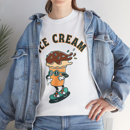 CHOCOLATE ICE CREAM - Dessert (Basic Tee)