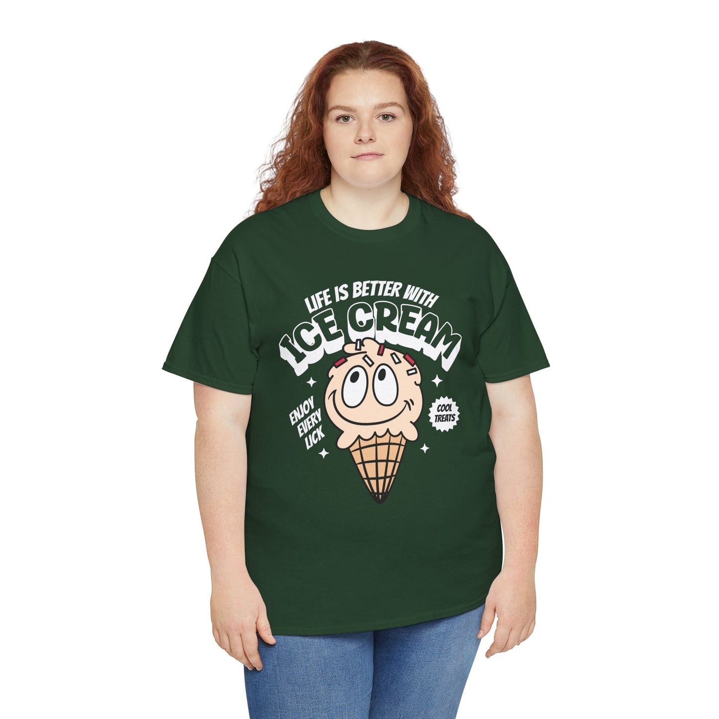 COOKIES & CREAM ICE CREAM - Dessert (Basic Tee)