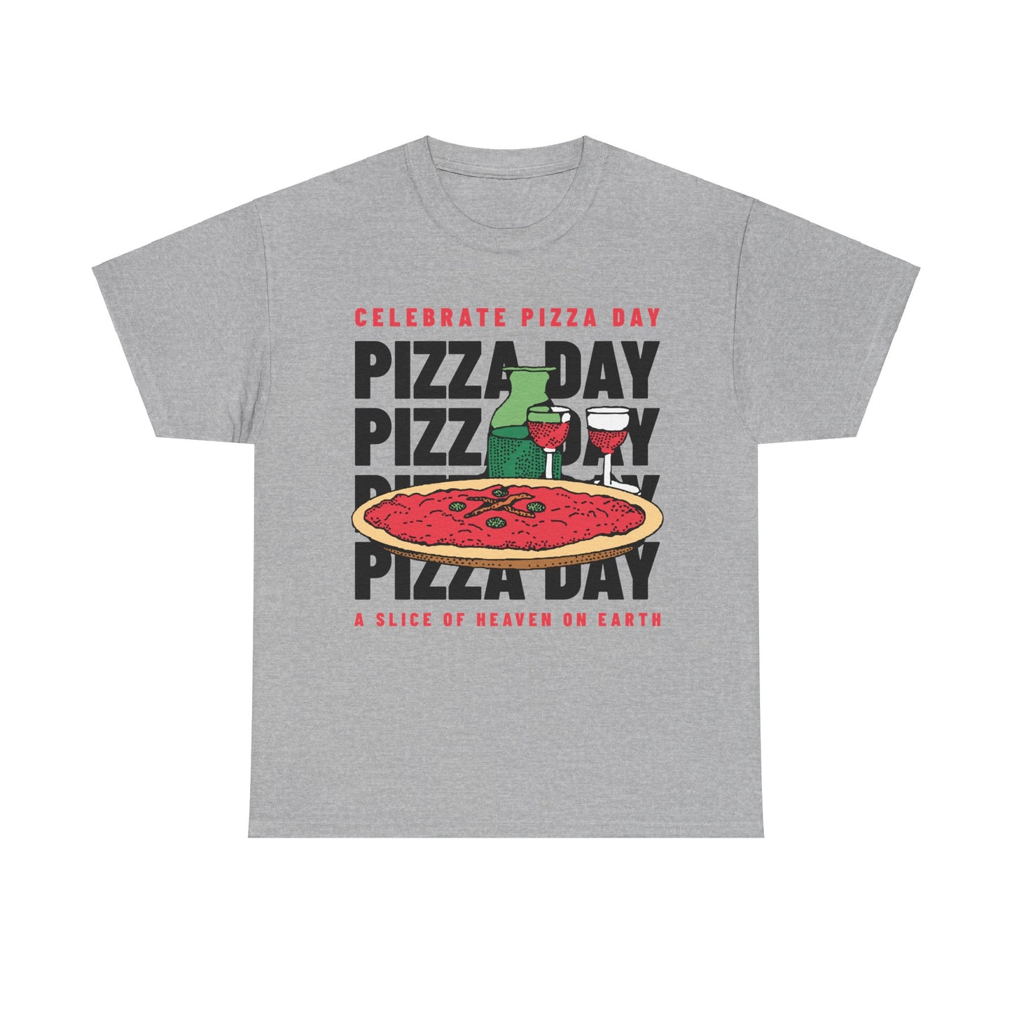 SALAMI & PEPPERS - Pizza (Basic Tee)