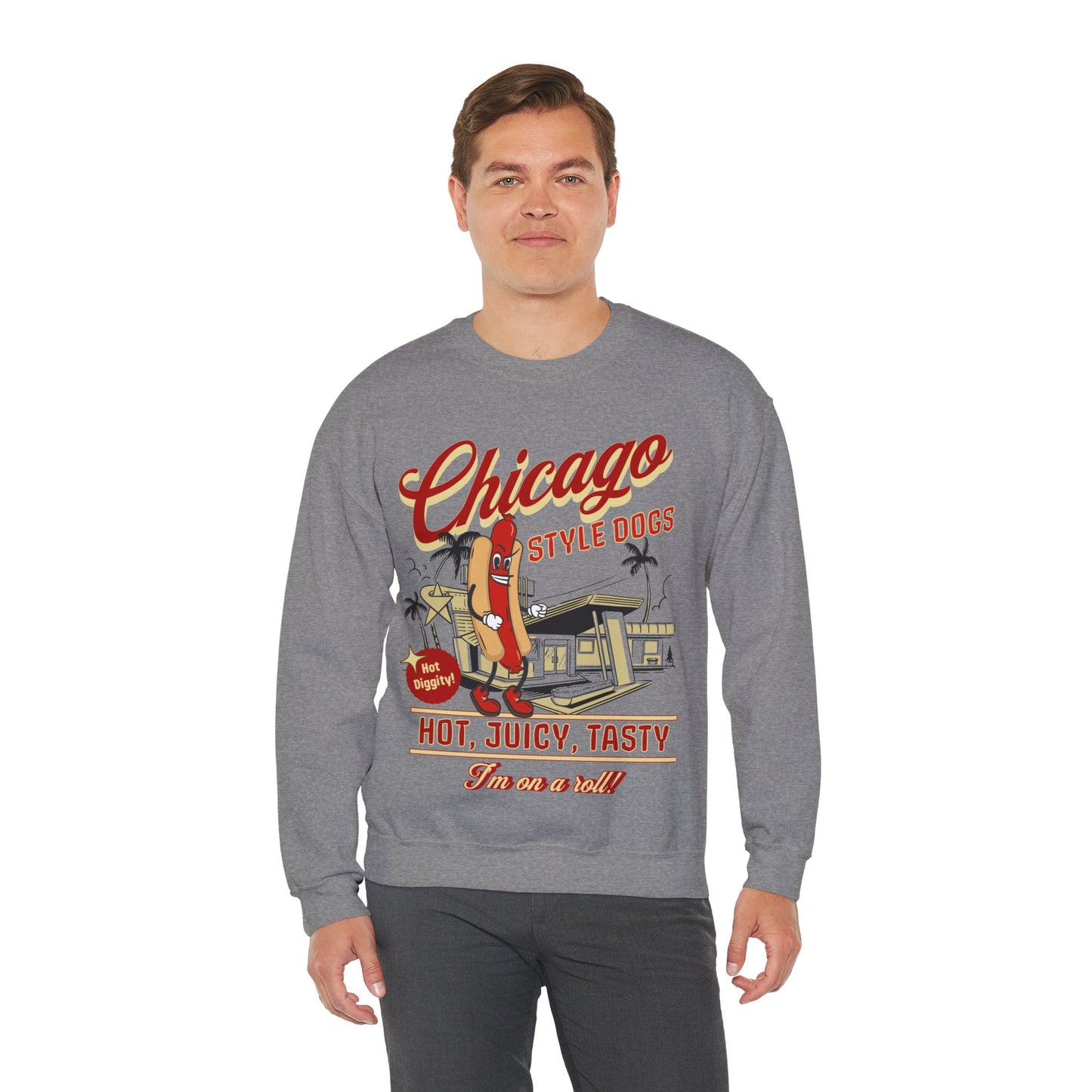 CHICAGO STYLE HOTDOG - Hotdog (Sweatshirt)