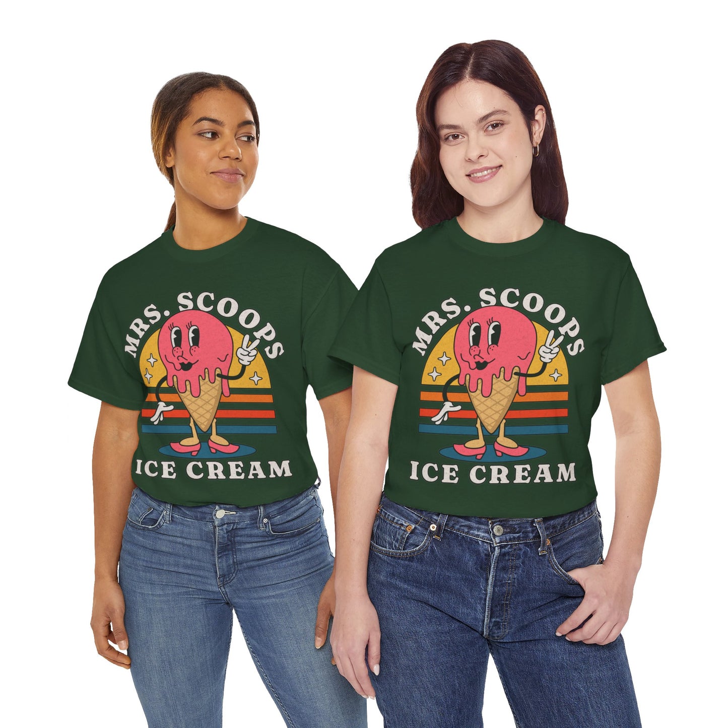 STRAWBERRY ICE CREAM - Dessert (Basic Tee)