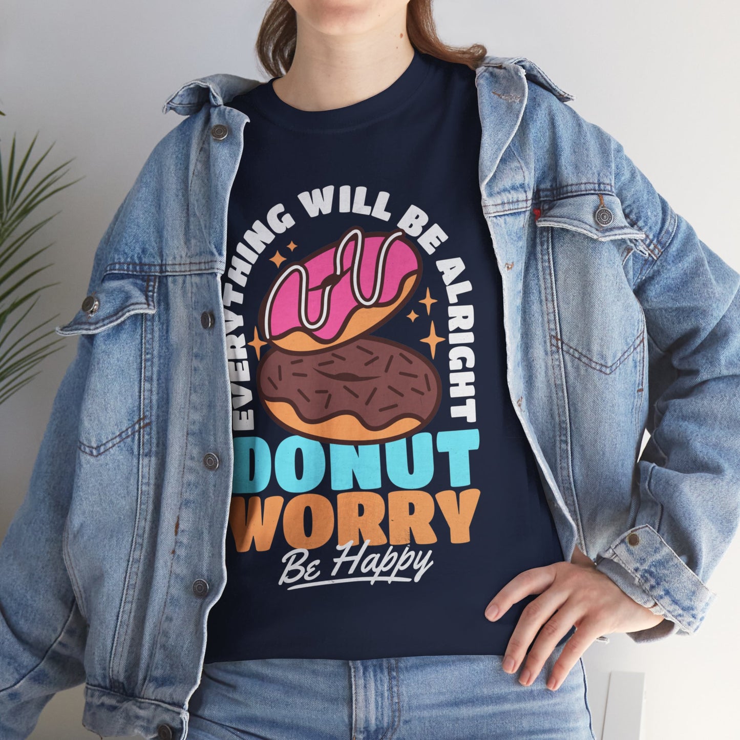 APPLE FRITTER DONUT - Dessert (Basic Tee)