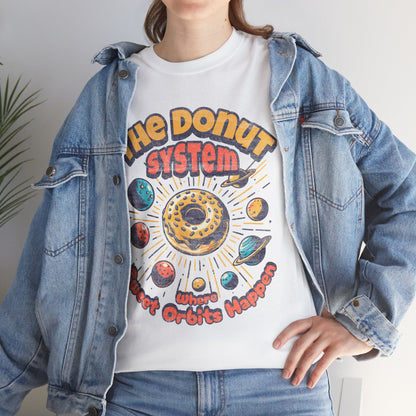 CINNAMON ROLL SUGAR DONUT - Dessert (Basic Tee)