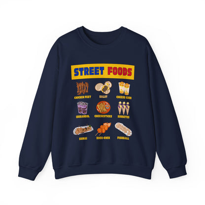 PINOY STREET FOODS  2 - Filipino Food (Sweatshirt)