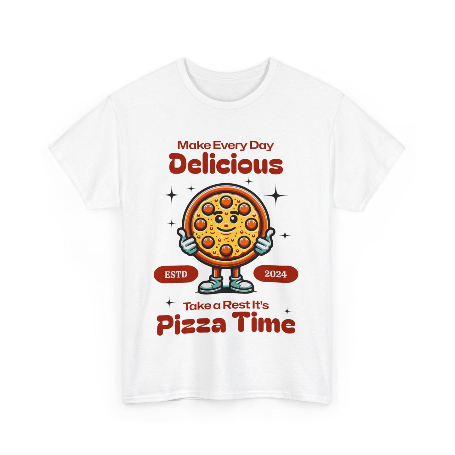 BEFF & BLUE CHEESE - Pizza (Basic Tee)