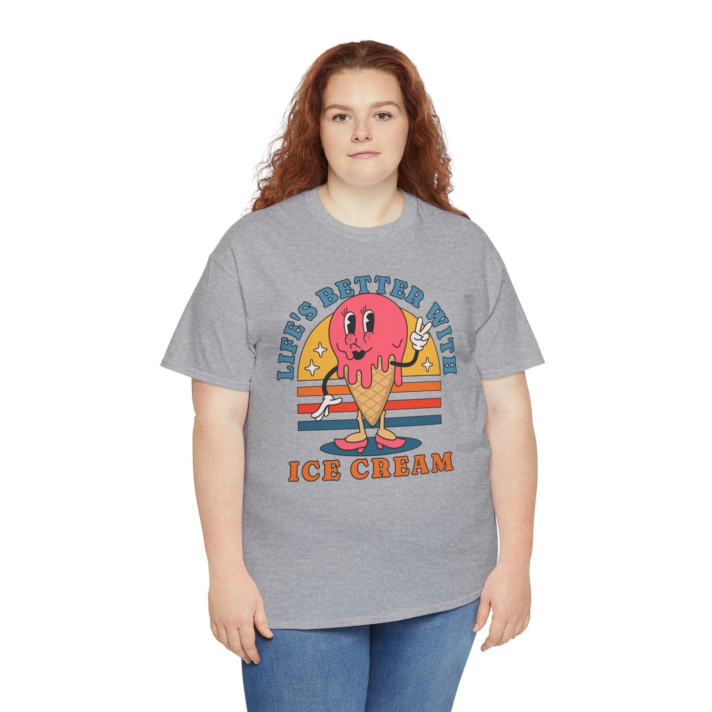 STRAWBERRY ICE CREAM - Dessert (Basic Tee)