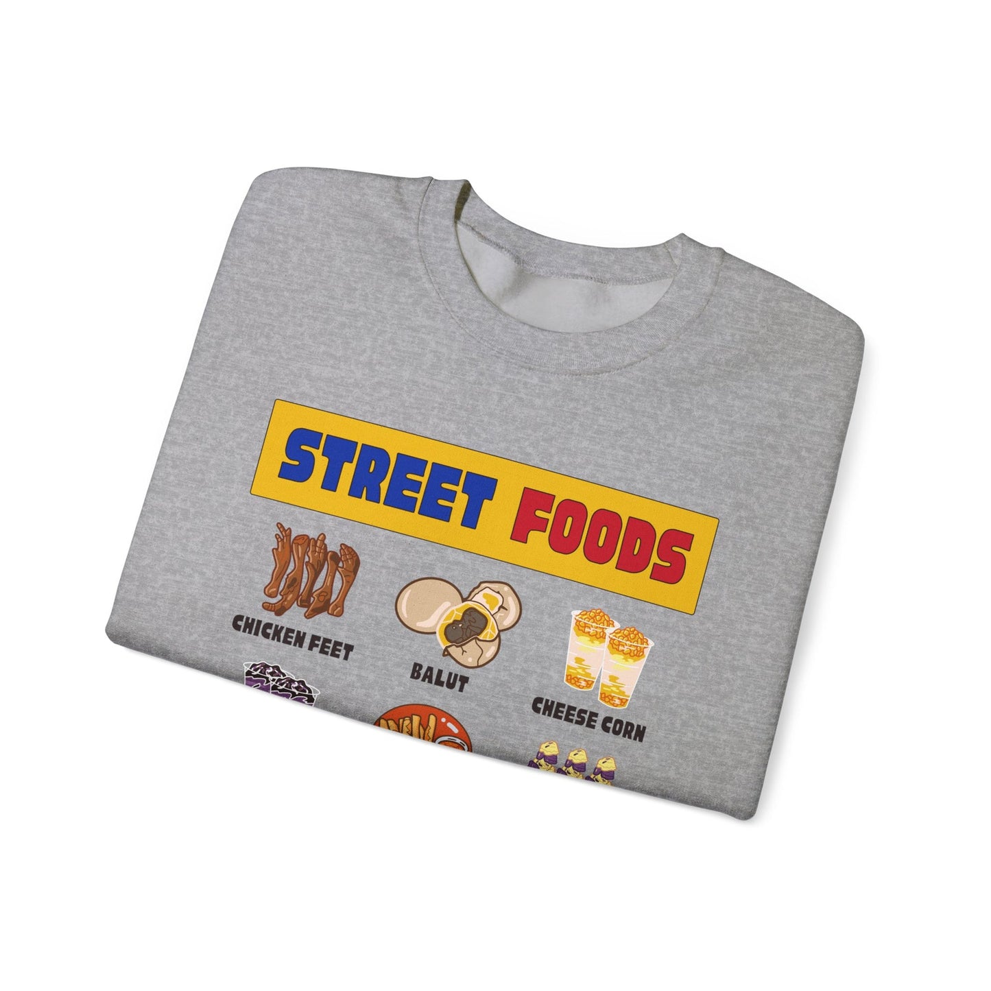 PINOY STREET FOODS  2 - Filipino Food (Sweatshirt)